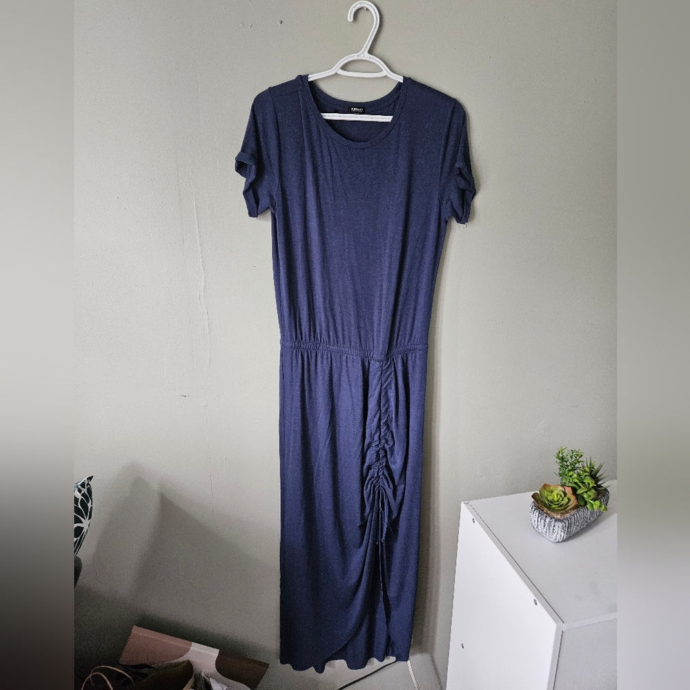 Navy Blue Maxi Dress